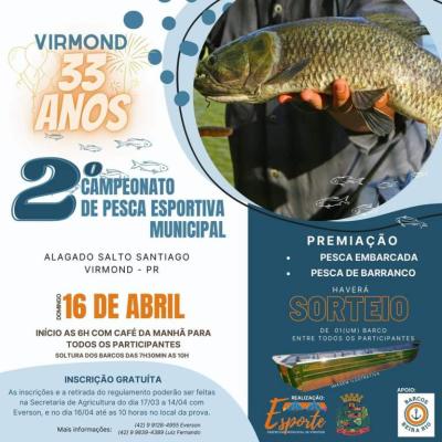 Virmond: Administração municipal lança oficialmente a 4ª Expovir em comemoração ao 33º aniversário do município 
